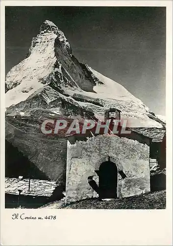Cartes postales moderne Il Cervino m 4478