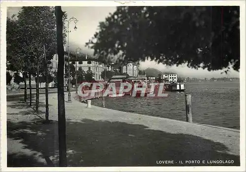 Moderne Karte Lovere il Porto E Lungolago