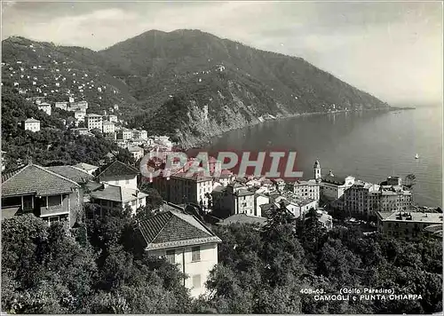 Cartes postales moderne Camogli e Punta Chiappa (Golfo Paradizo)