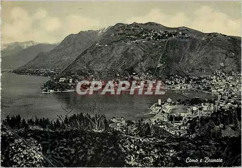 Cartes postales moderne Como e Brunate