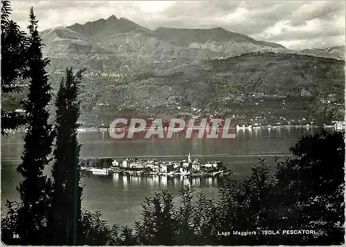 Cartes postales moderne Lago Maggiore Isola Pescatori