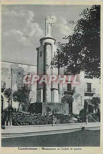 Cartes postales moderne Castelvetrano Monumento ai Caduti in Guerra