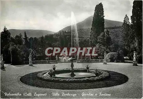 Cartes postales moderne Valsanzibio (Colli Euganei) Villa Barbarigo Giardini e Tontane