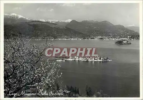 Cartes postales moderne Lago Maggiore Isola Pescatori L'Ile des Pecheurs