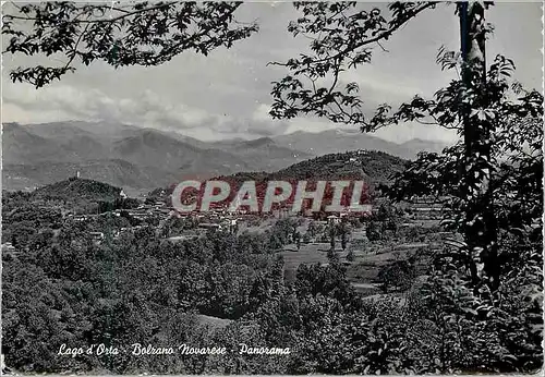Cartes postales moderne Lago d'Orta Bolzano Novarese Panorama