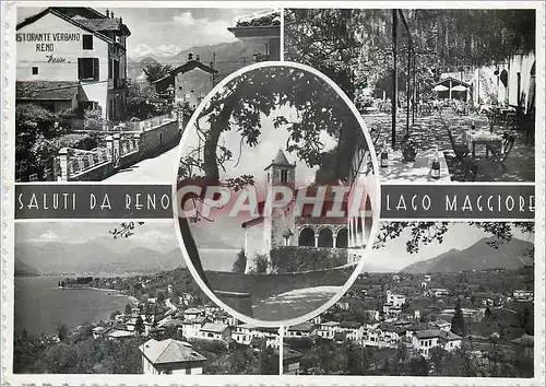 Cartes postales moderne Saluti da Reno Lago Maggiore