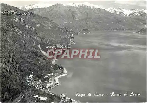 Cartes postales moderne Lago di Como Ramo di Lecco