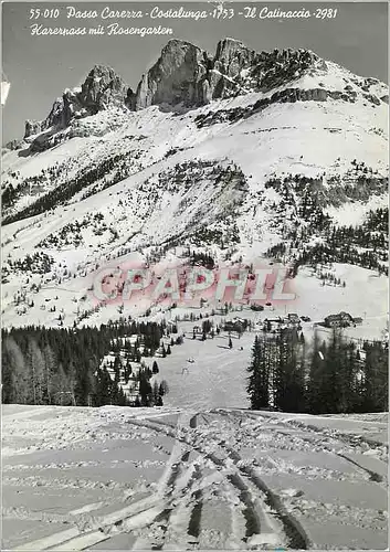 Cartes postales moderne Rasso Carezza Costalunga 1753 Il Catinaccio 2981 Karerpass Mit Rosengarten