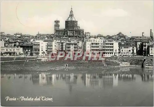 Cartes postales moderne Pavia Veduta Dal Ticino
