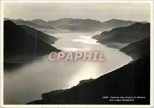 Cartes postales moderne Sul Lago Maggiore Veduta Dai Monti di Ronco