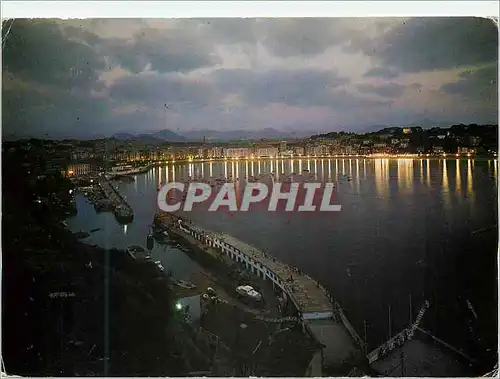 Cartes postales moderne San Sebastian Vue Partielle et Port