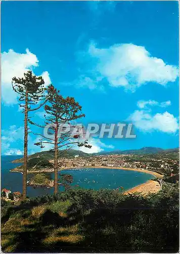 Cartes postales moderne San Sebastian Vue Generale du Mont Igueldo