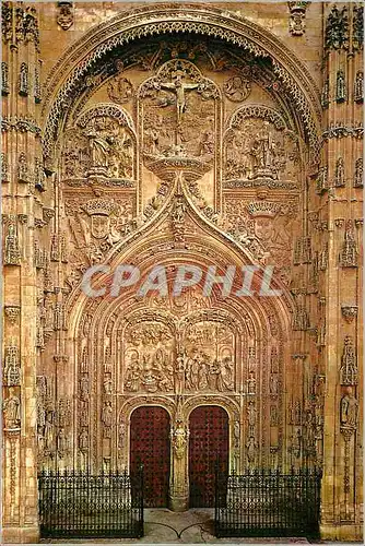 Cartes postales moderne Salamanca Catedral Nueva Puerta Principal