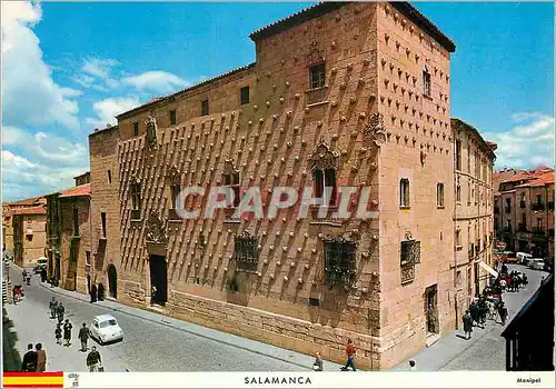 Cartes postales moderne Salamanca Maison des Coquilles