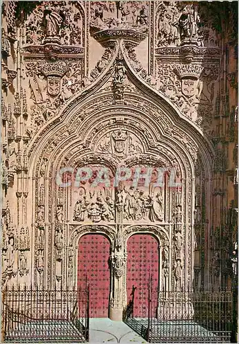 Cartes postales moderne Salamanca Cathedrale Neuve Porte Principale