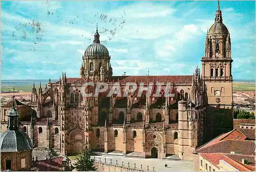 Moderne Karte Salamanca Cathedrale Neuve Facade sur l'Est