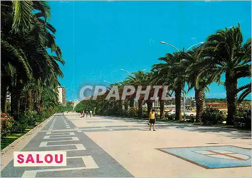 Cartes postales moderne Costa dorada salou tarragona promenade jaimeI