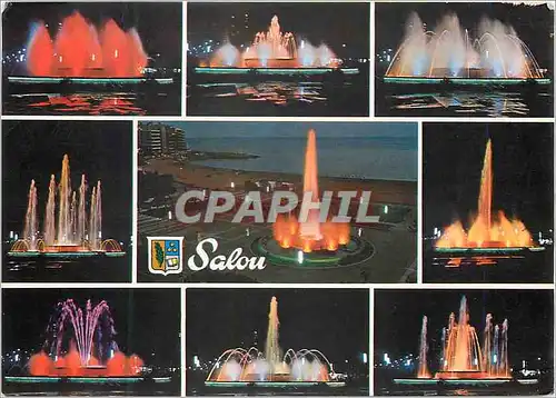 Cartes postales moderne Costa dorada salou fuente luminosa