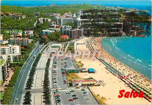 Cartes postales moderne Costa dorada tarragona salou vue partielle et plage