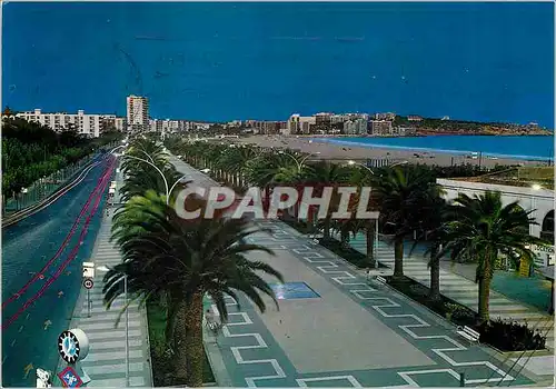 Cartes postales moderne Salou (Costa dorada) costa dorada paseo (nocturne)