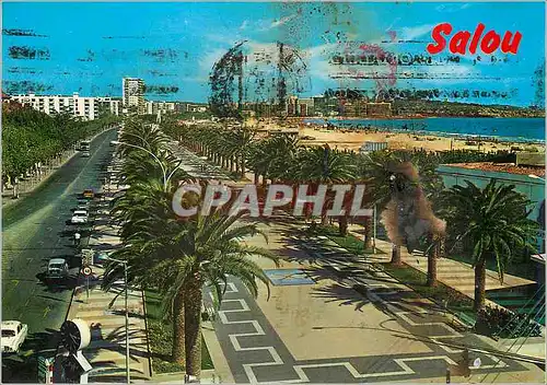 Cartes postales moderne Salou (Costa dorada) tarragona promenade de jaime I