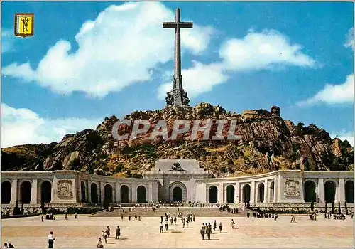 Cartes postales moderne Santa cruz del valle de los caidos esplanade et facade principal du monument