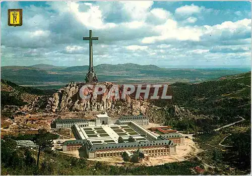 Cartes postales moderne Santa cruz del valle de los caidos vue panoramique de la posterieur du monument
