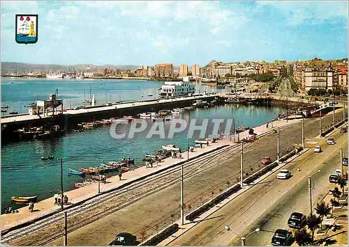 Cartes postales moderne Santander vue generale du port