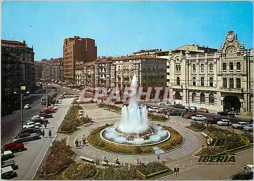 Cartes postales moderne Santander plaza del generation