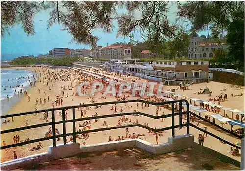 Cartes postales moderne Santander un coin de la plage