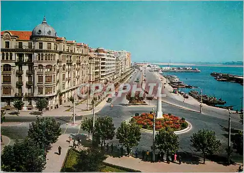 Cartes postales moderne Santander avenue castelar et port petit