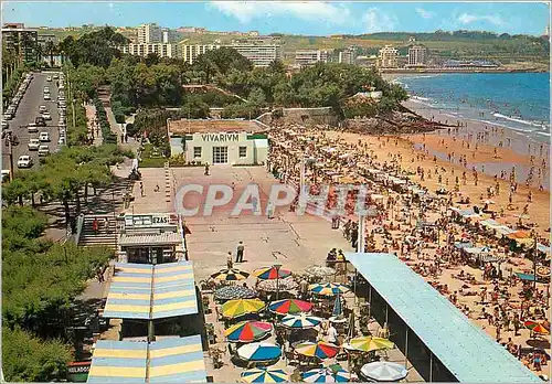 Cartes postales moderne Santander la promenade du sardinier