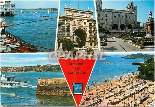 Cartes postales moderne Santander