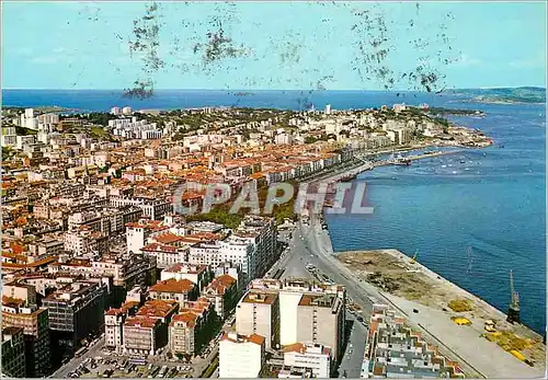 Moderne Karte Santander vue aerienne