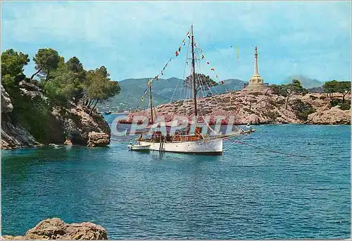 Cartes postales moderne Santa ponsa (mallorca) Bateau