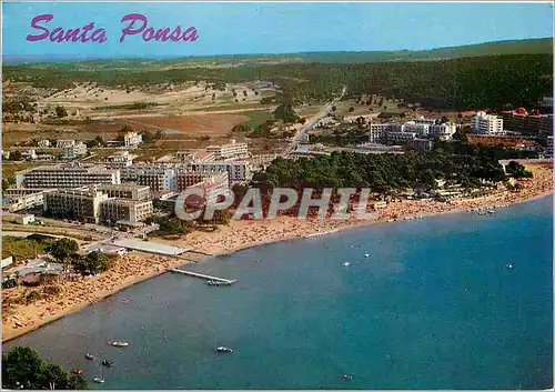 Cartes postales moderne Santa ponsa (mallorca) vista general aerea