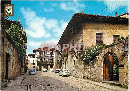 Cartes postales moderne Satillana del mar (santander) rue de santo dominique