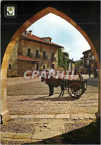 Cartes postales moderne Satillana del mar (santander) place majeur