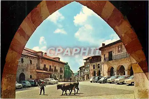 Cartes postales moderne Satillana del mar (santander) place major