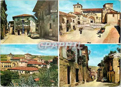 Cartes postales moderne Satillana del mar (santander)