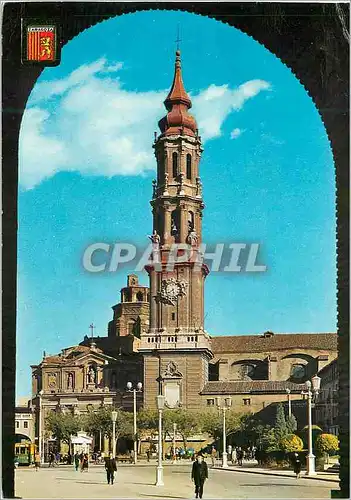 Cartes postales moderne Zaragoza cathedrale de la seo