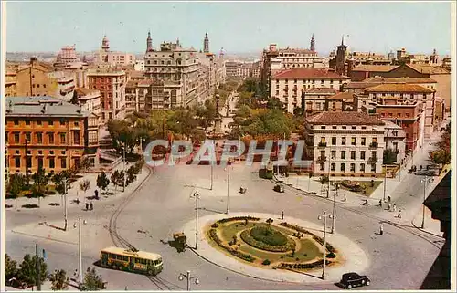 Cartes postales moderne Zaragoza place paraiso