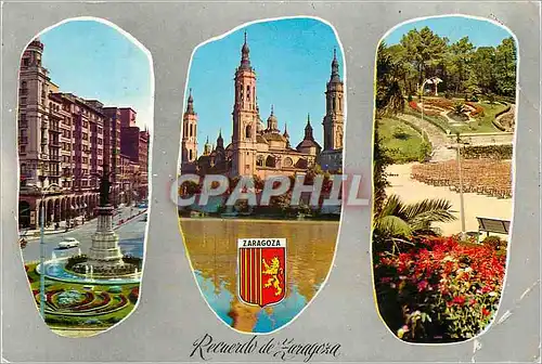 Cartes postales moderne Recuedo de Zaragoza