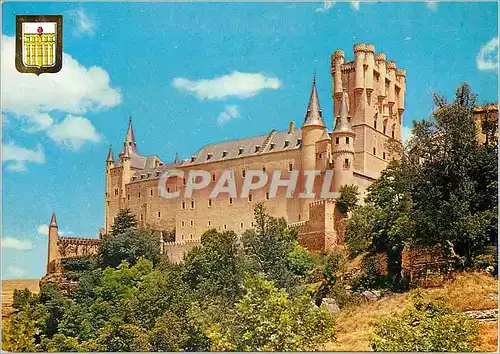 Cartes postales moderne Segovia imagenes escudo de oro el alcazar