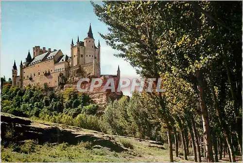 Cartes postales moderne Segovia el alcazar (castle) facade sur l'est