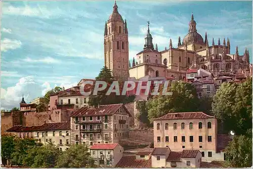 Cartes postales moderne Segovia la cathedrale