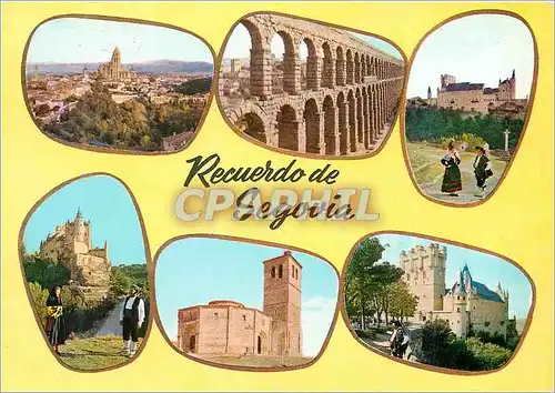 Cartes postales moderne Segovia recuerdo