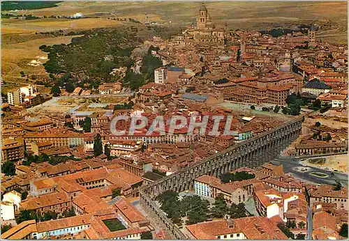 Moderne Karte Segovia vue aerienne