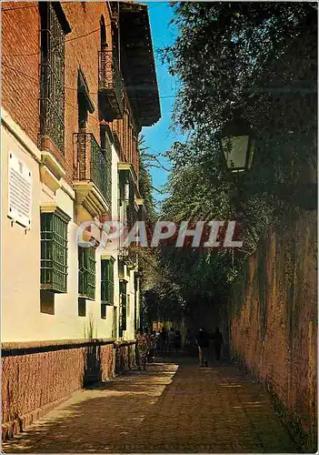 Cartes postales moderne Sevilla quartier de sainte croix ruelle de l'eau