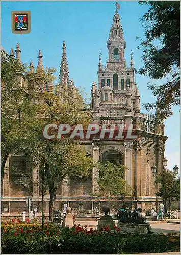 Cartes postales moderne Sevilla cathedrale et giralda